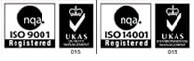iso 9001 and iso 14001 certified