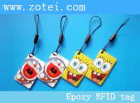 Epoxy key tag