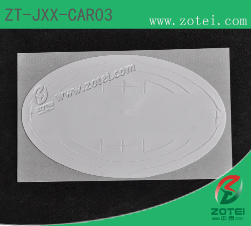 ZT-JXX-CAR03 (Oval windshield tags)