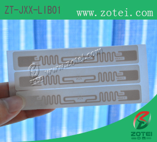 Library UHF RFID Label:ZT-JXX-LIB01