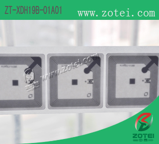 Library RFID Label product type: ZT-XDH19B-01A01