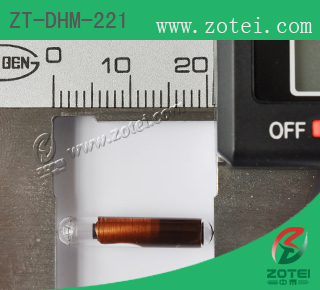RFID Glass tag ( Product Type: ZT-DHM-221 )