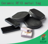 Ceramic RFID metal tag
