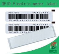 RFID Electric meter label