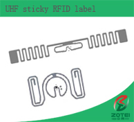 UHF sticky RFID label / inlay