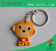soft PVC key tag 