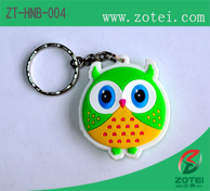 soft PVC key tag (Owl)