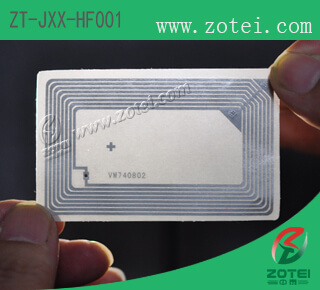 ZT-JXX-HF001 HF sticky RFID label