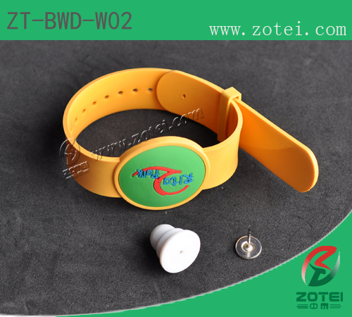 ZT-BWD-W02 ( Soft PVC RFID wristband )