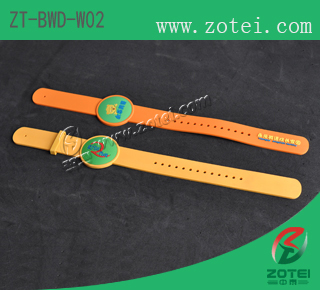 ZT-BWD-W02 ( Soft PVC RFID wristband )