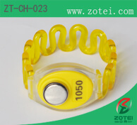 RFID TM plastic wristband