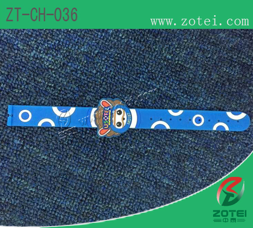 Soft PVC RFID Wrist Band:ZT-CH-036