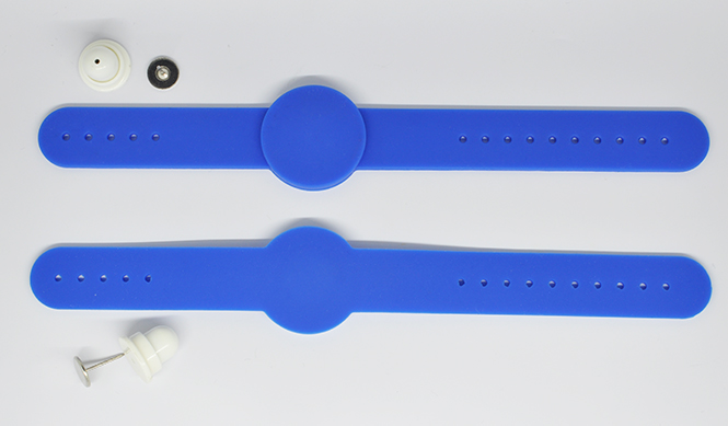 Tamper Proof RFID Silicone Wristband