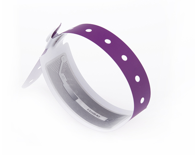 RFID one-time paper wristband