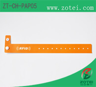 RFID one-time paper wristband