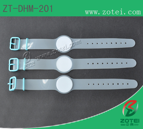 Product Type: ZT-DHM-201 (soft PVC RFID wristband)