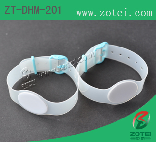 Product Type: ZT-DHM-201 (soft PVC RFID wristband)