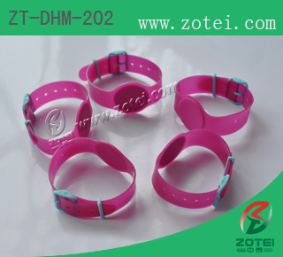 Product Type: ZT-DHM-202 (soft PVC RFID wristband)
