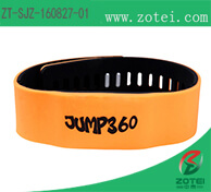 RFID silicone wristband (Concave-convex button)