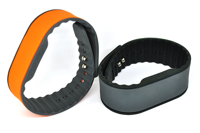 RFID silicone wristband