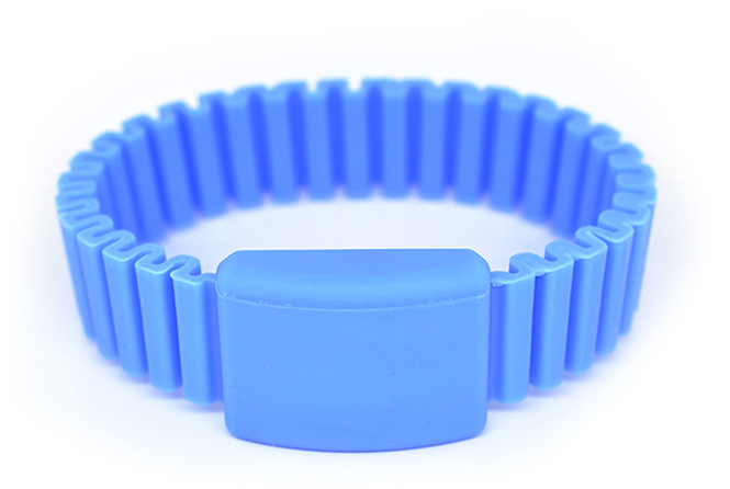 RFID elastic silicone wristband