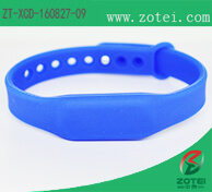 RFID rectangular silicone wristband
