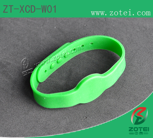 ZT-XCD-W01 ( silica gel RFID wristband )