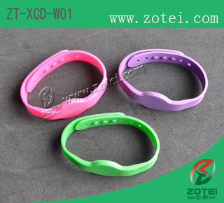 ZT-XCD-W01 ( silica gel RFID wristband )