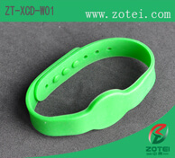 RFID round silicone wristband