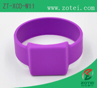 RFID square silicone wristband