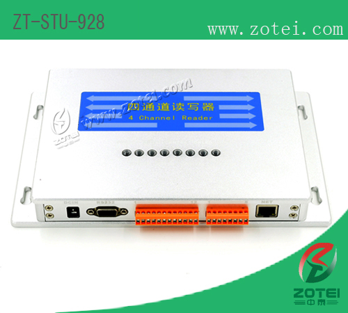 UHF RFID 4 Channel Reader with Impinj R2000 Chip