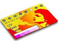 U.V.(sun) sensor card