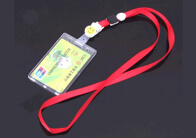 card hanging strap and holder