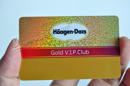 Gold metallic background card